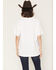 Image #4 - Wrangler Retro Women's White Horse Short Sleeve Graphic Tee, White, hi-res