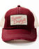 Image #1 - Idyllwind Women's Burnin' Daylight Distressed Mesh Back Ball Cap, Ruby, hi-res