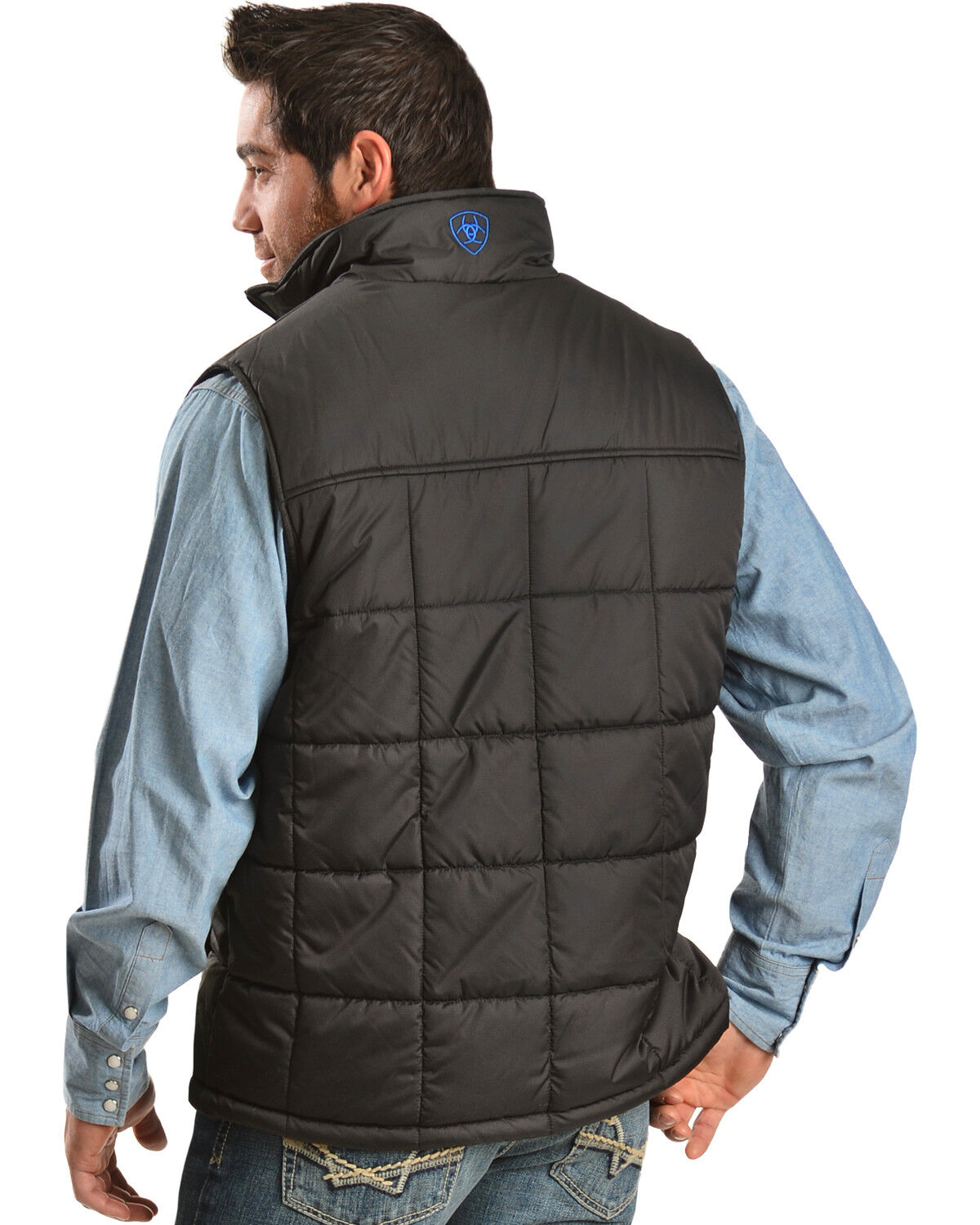 ariat vest grey