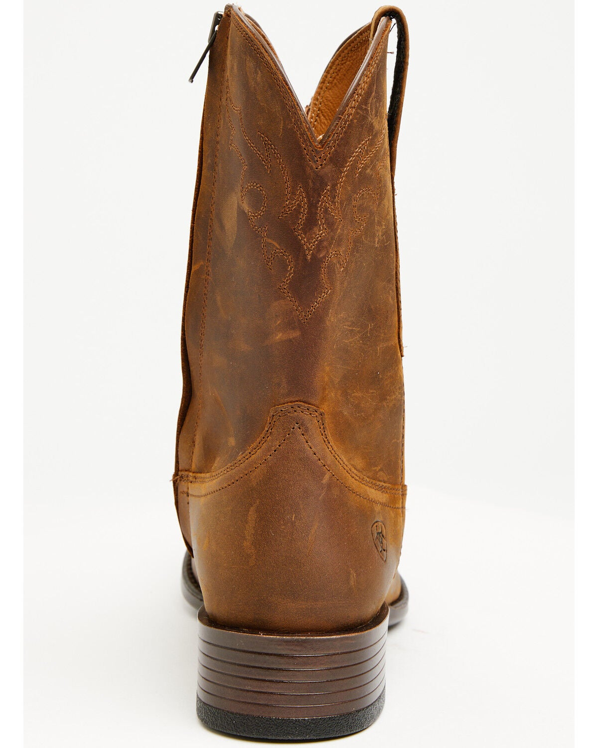 Image #5 - Ariat Men's Sonoro Western Roper Boots - Round Toe, Brown, hi-res