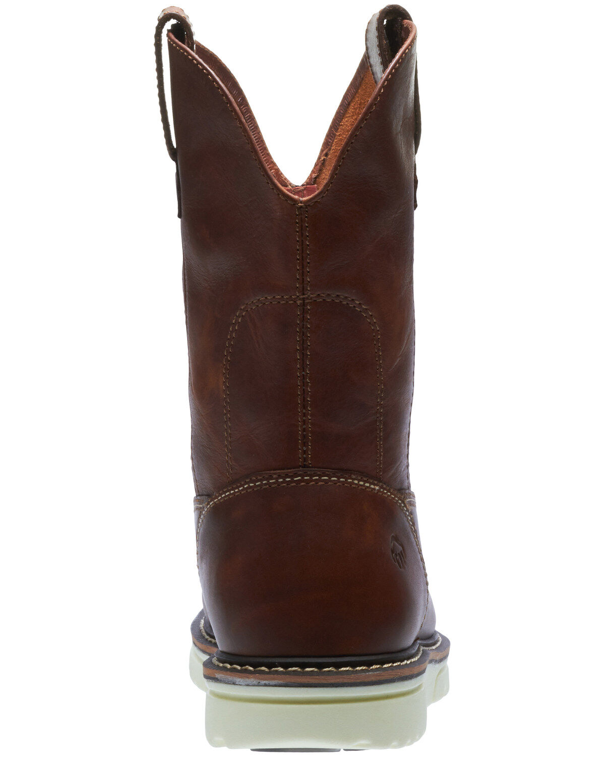 Image #4 - Wolverine Men's I-90 Durashocks Carbonmax Western Work Boots - Composite Toe, Red, hi-res