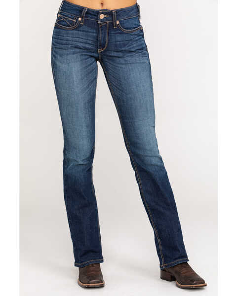 Ariat Women's R.E.A.L. Perfect Rise Stretch Rosa Bootcut Jeans | Boot Barn