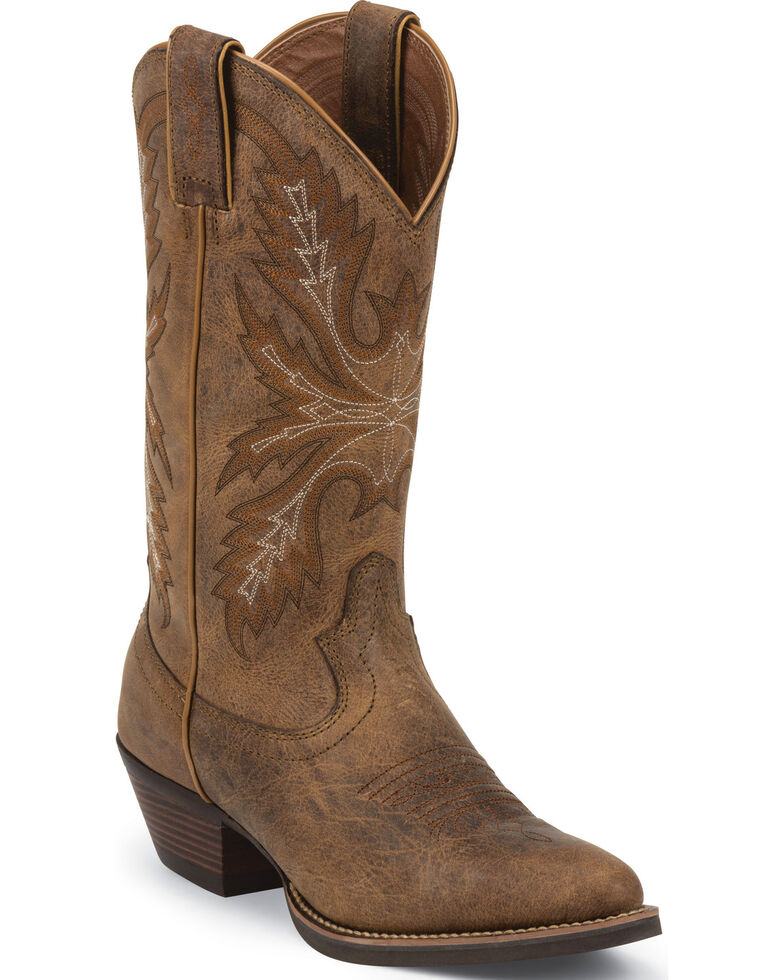 ladies silver cowboy boots