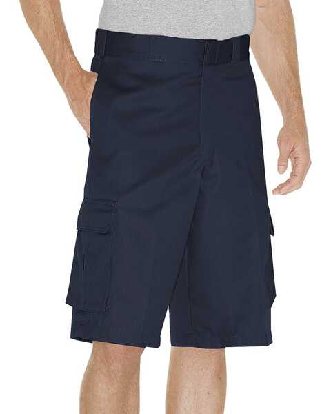 Image #1 - Dickies Twill Cargo Shorts, Navy, hi-res