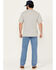 Image #2 - Carhartt Men's Relaxed Fit Light Wash Work Jeans, Light Wash, hi-res