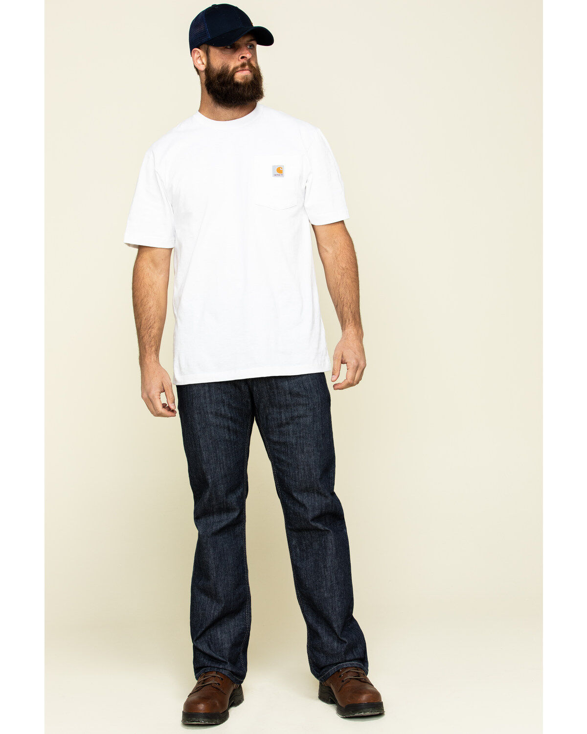 Image #6 - Ariat Men's M4 FR Armor Low Stretch Relaxed Bootcut Work Jeans, , hi-res