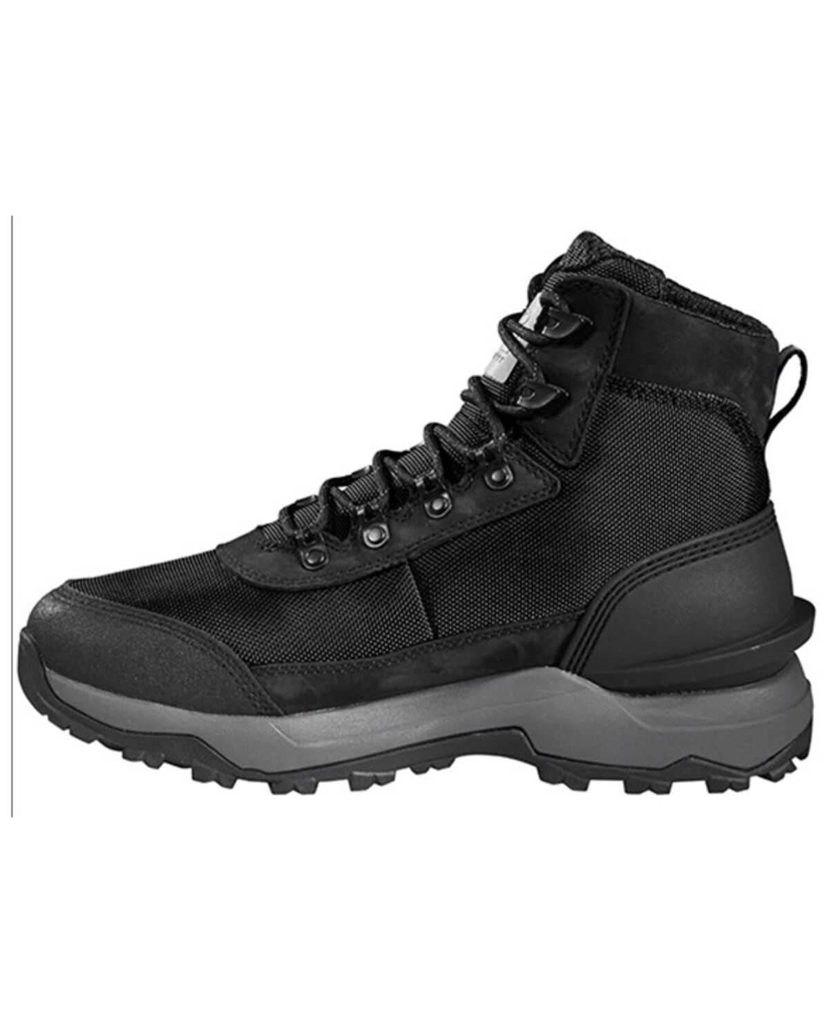 Image #2 - Carhartt Men's Outdoor Black 6" Lace-Up Hiker Work Boot, Black, hi-res