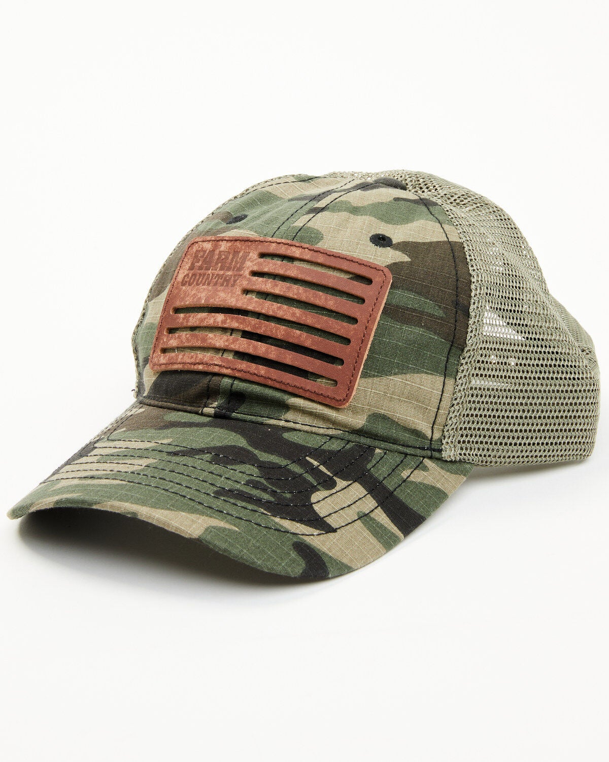 John Deere Men's Traditional Camo Baseball Cap, Camouflage, hi-res