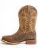 Image #3 - Dan Post Men's Morris Western Boots - Broad Square Toe, Tan, hi-res