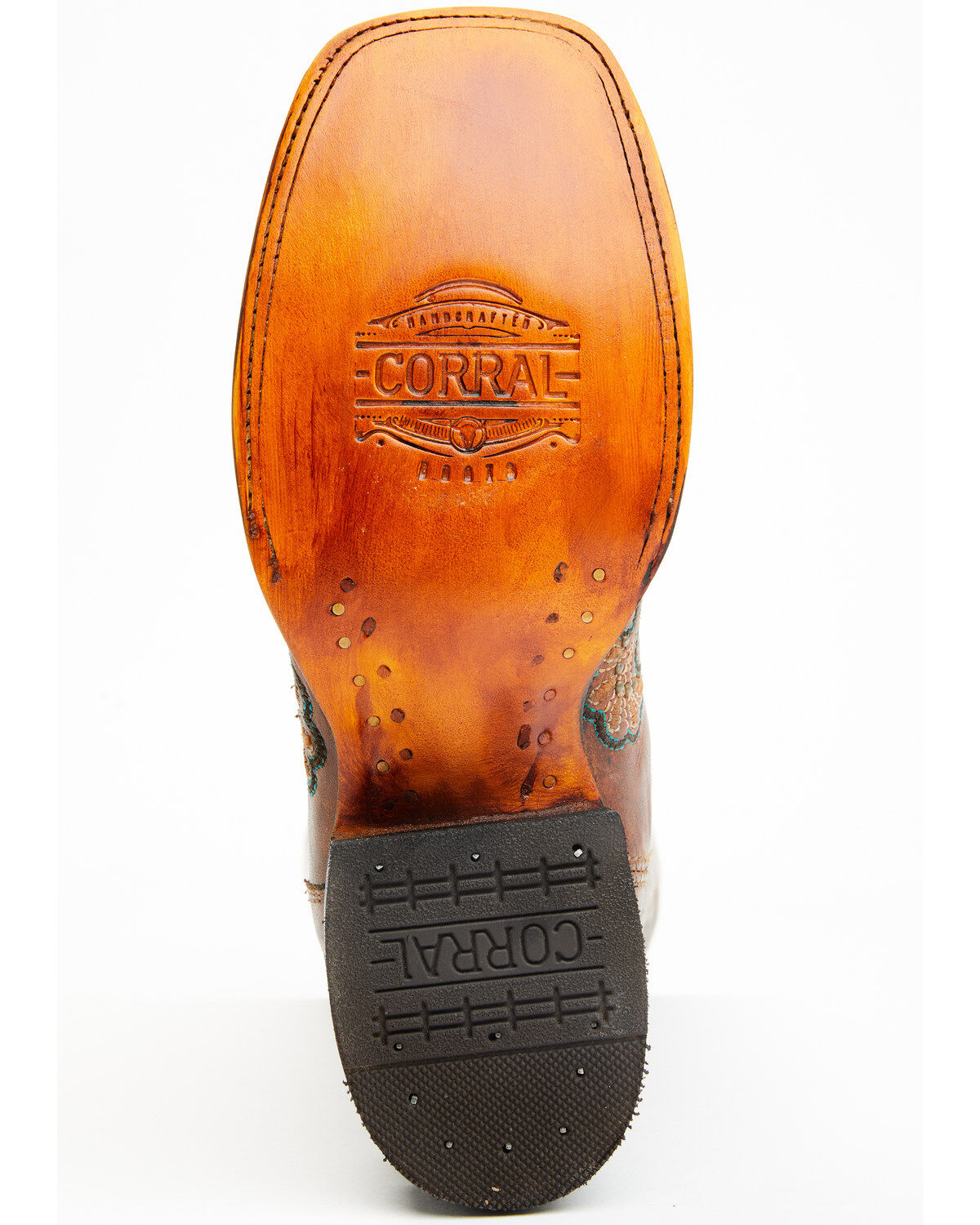 Image #7 - Corral Women's Embroidered Western Boots - Broad Square Toe, , hi-res