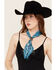 Image #1 - Idyllwind Women's Bessie Antique Silver Bandana Necklace, Blue, hi-res