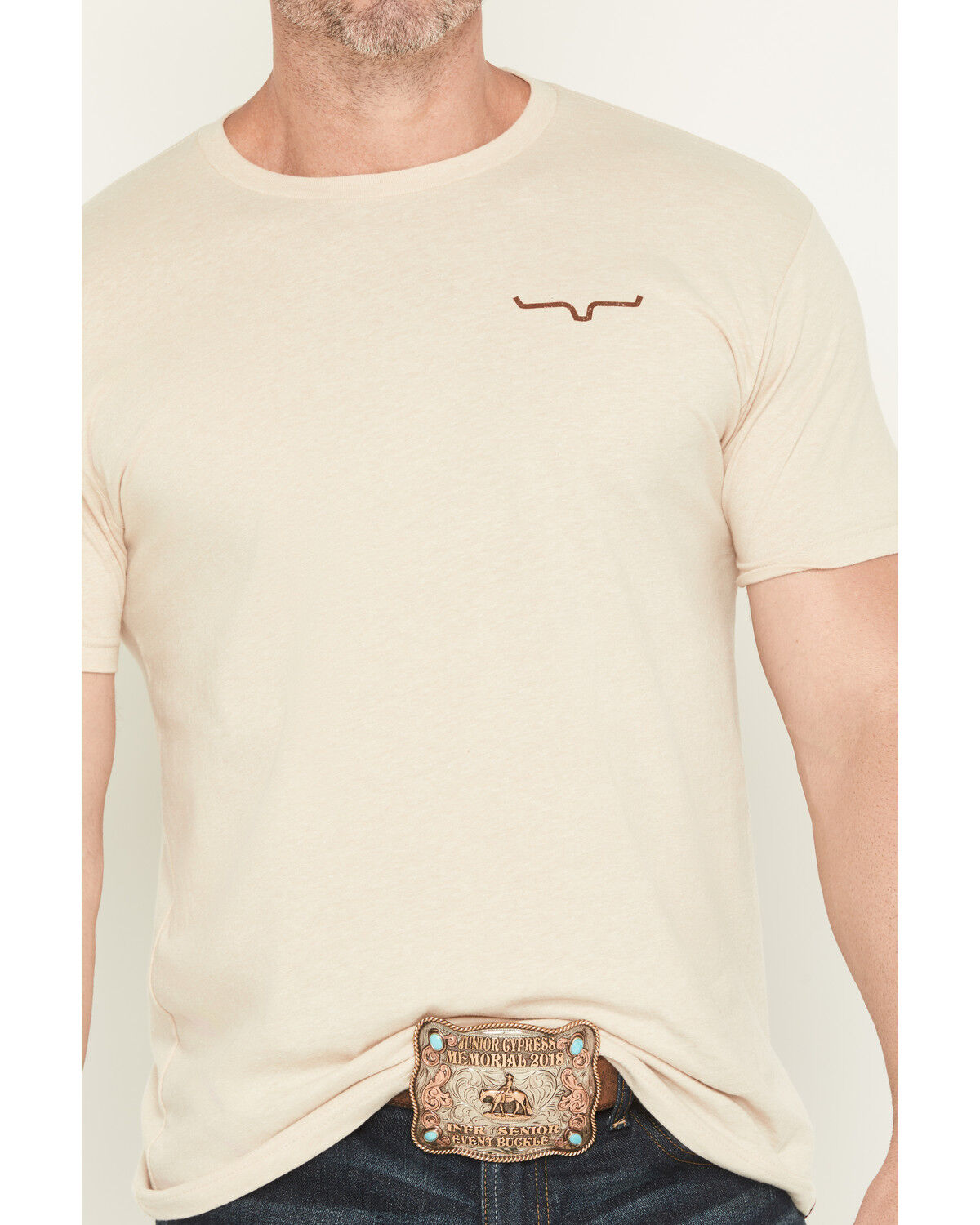 Image #3 - Kimes Ranch Men's Desert Diamond Short Sleeve Graphic T-Shirt, Cream, hi-res