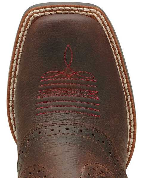 Image #4 - Ariat Boys' Rough Stock Western Boots - Square Toe, , hi-res
