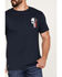 Howitzer Men's Alpha Patriot Graphic T-Shirt, Navy, hi-res