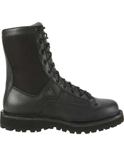 Rocky Men's Portland Lace-to-Toe Duty Boots, Black, hi-res