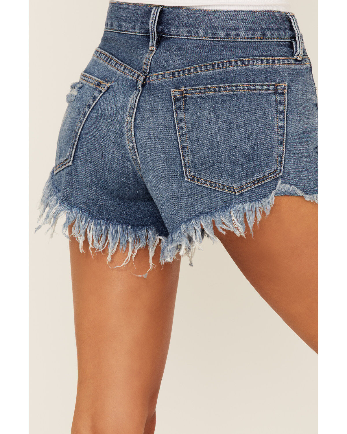 Image #4 - Free People Women's Loving Good Vibrations Shorts, , hi-res