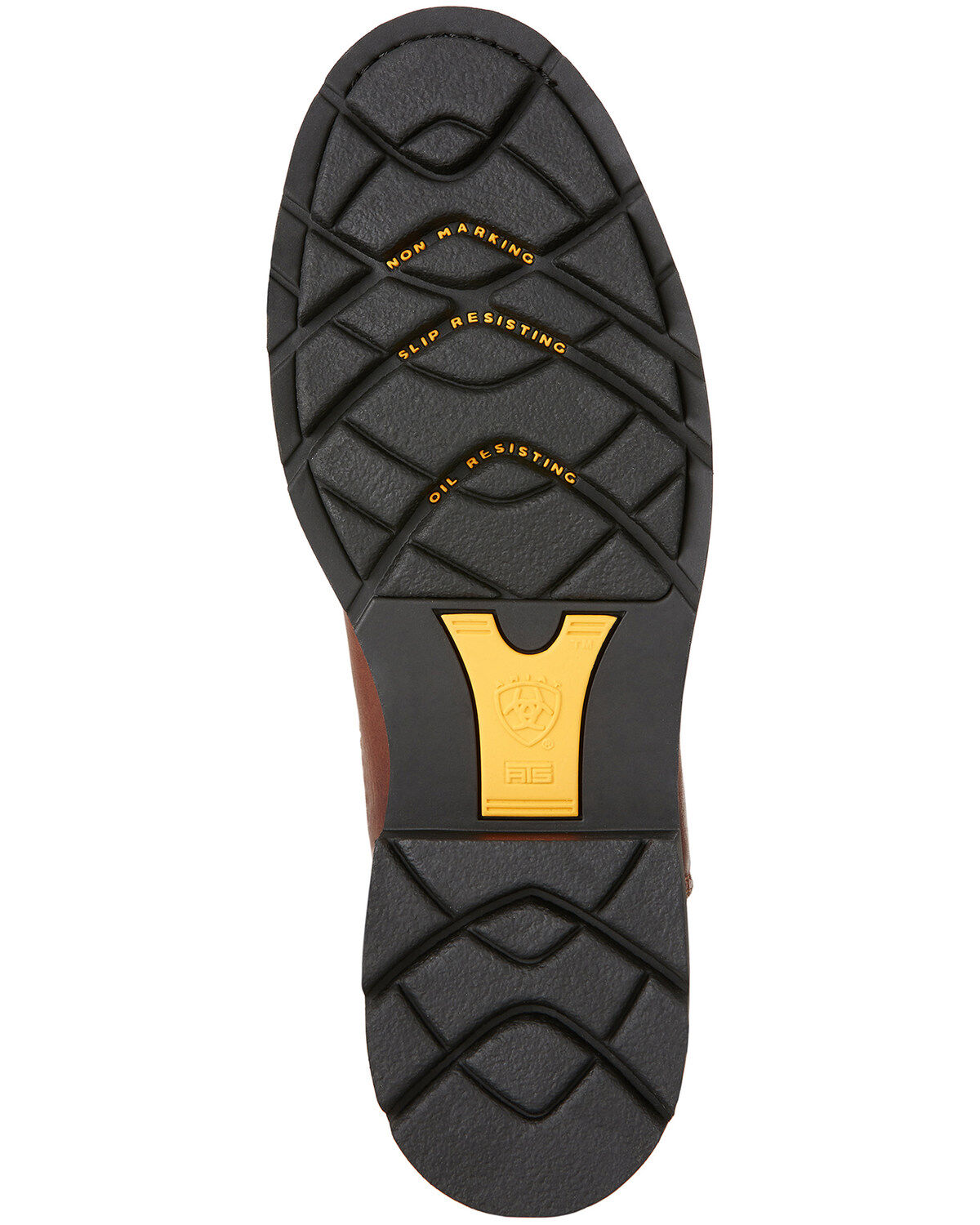 Image #5 - Ariat Sierra Cowboy Work Boots - Round Toe, Bronze, hi-res
