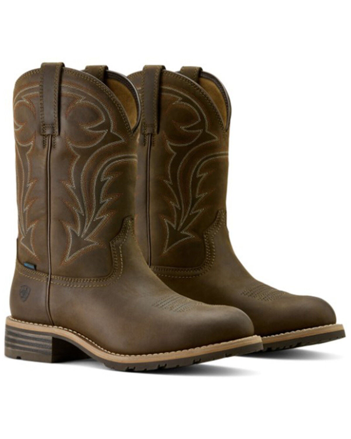 Image #4 - Ariat Men's Hybrid Rancher Waterproof Performance Western Boots - Round Toe, , hi-res