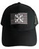 Image #3 - Howitzer Men's Circle Logo Flag Patch Ball Cap, Black, hi-res