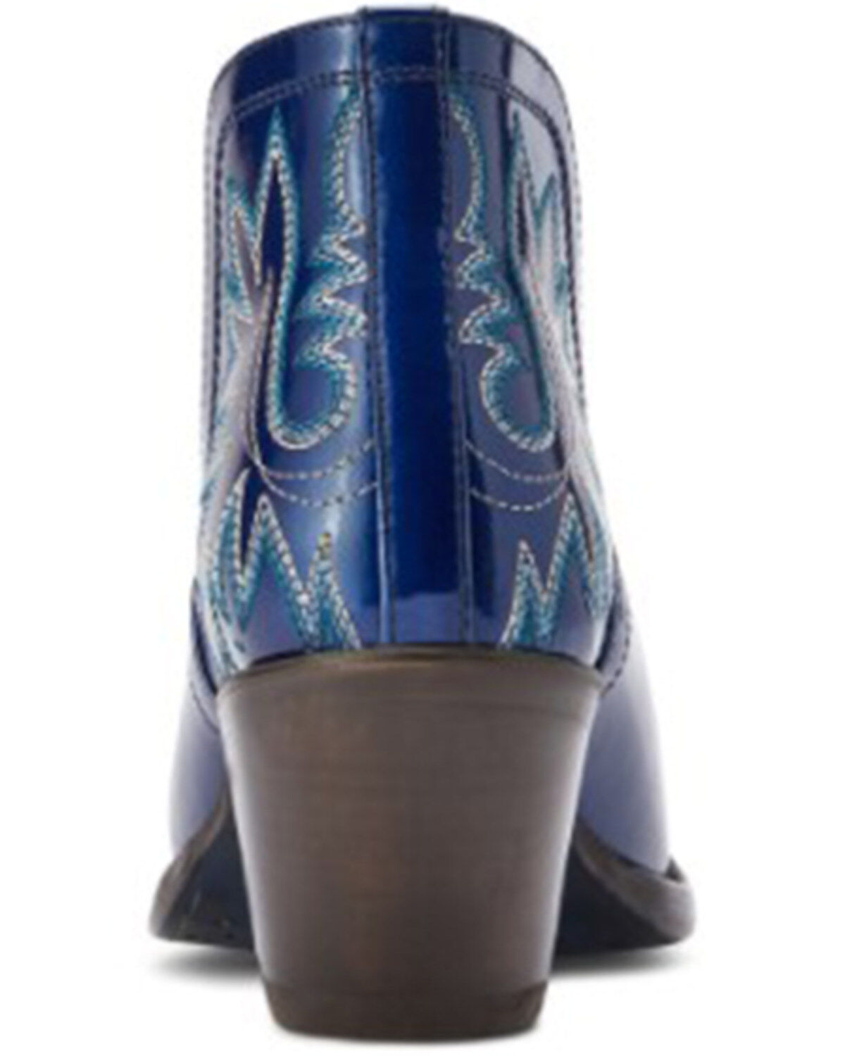 Image #3 - Ariat Women's Dixon Sin City Western Booties - Snip Toe, Blue, hi-res