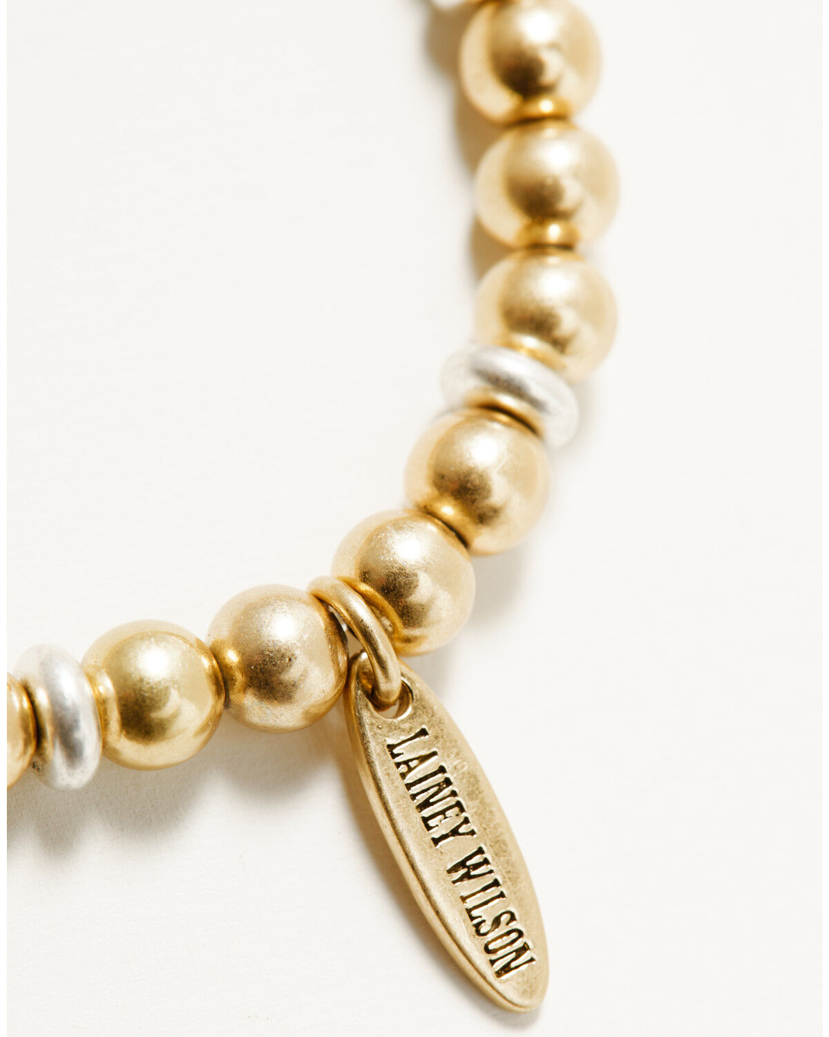 Image #3 - Lainey Wilson Women's Little Bitta Luck Charm Bracelet Set - 3 Piece, Gold, hi-res