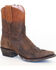 Image #1 - Miss Macie Women's Brown Weatherford Boots - Snip Toe, Brown, hi-res