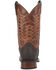 Laredo Men's Dillon Western Boots - Broad Square Toe, Brown, hi-res