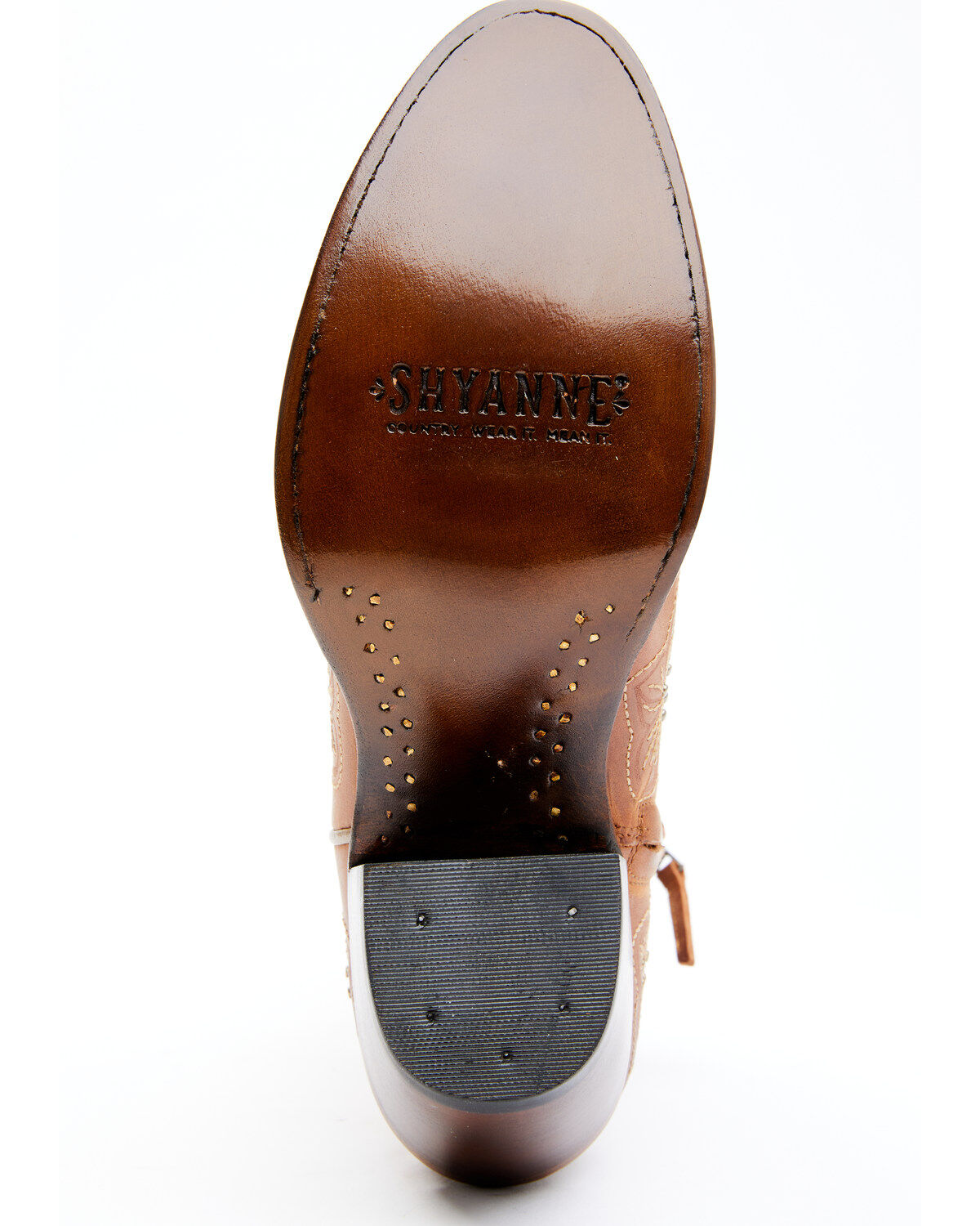 Image #7 - Shyanne Women's Lily Fashion Booties - Round Toe, Cognac, hi-res