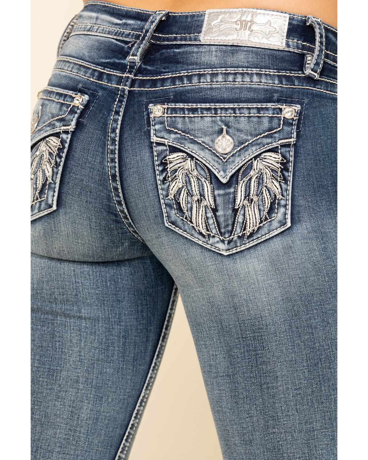 angel wing miss me jeans