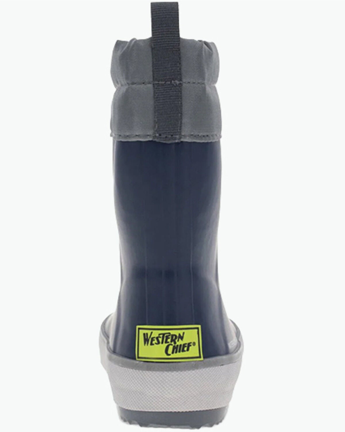 Image #4 - Western Chief Boys' Element Waterproof Rain Boots - Round Toe, Navy, hi-res