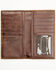 Image #2 - Cody James Men's Buck Stitch Concho Rodeo Wallet, Brown, hi-res