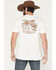 Image #1 - Sendero Provisions Men's Western Show Short Sleeve Graphic T-Shirt, White, hi-res