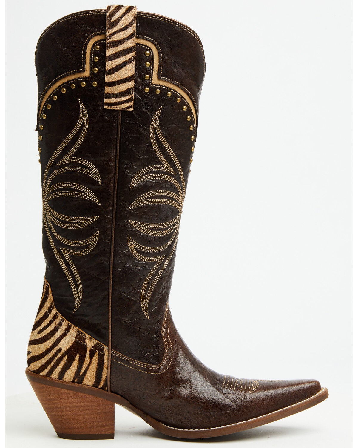 Image #2 - Idyllwind Women's Wildside Tall Western Boots - Snip Toe, Brown, hi-res