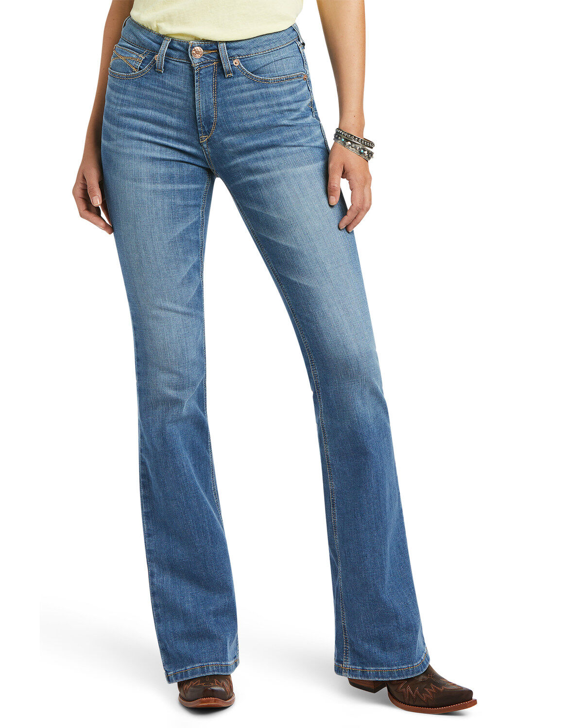 Product Name:  Ariat Women's R.E.A.L. Daniela High Rise Bootcut Jeans