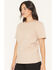 Image #2 - Carhartt Women's Loose Fit Heavyweight Short Sleeve Pocket Work Tee, Taupe, hi-res
