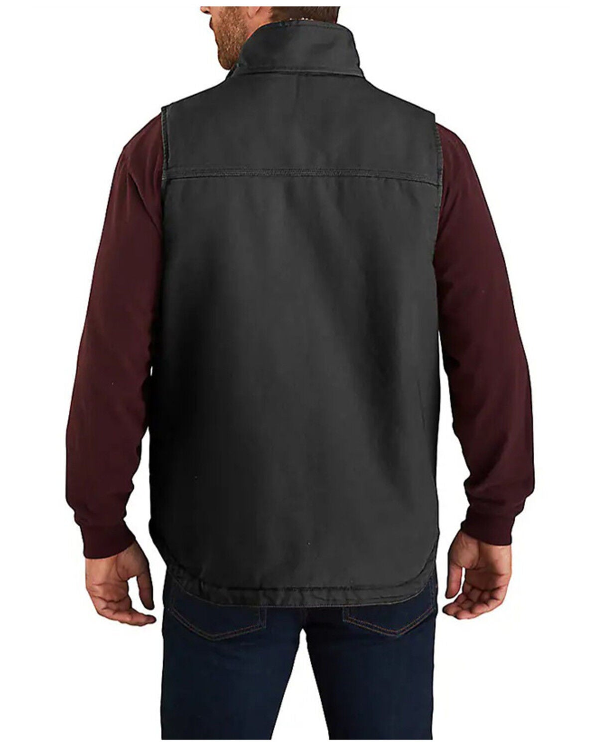 sherpa lined vest carhartt