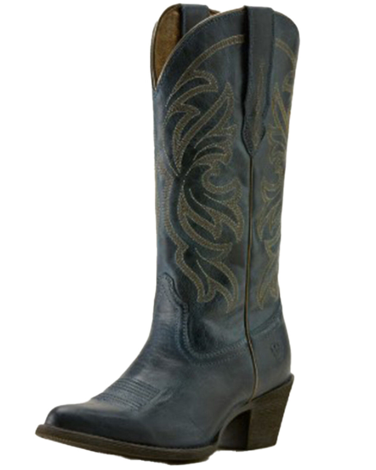 Image #1 - Ariat Women's Heritage Western Western Boots - Round Toe, Blue, hi-res