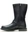 Image #3 - Harley Davidson Women's Addie Buckle Studded Motorcycle Boots - Round Toe, Black, hi-res