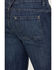Image #4 - Hawx Men's FR Sheridan Dark Wash Straight Stretch Denim Jeans, Indigo, hi-res