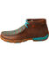 Twisted X Women's Diamond Stitched Lace-Up Moccasins, Multi, hi-res