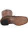 Image #5 - Lucchese Handmade Chocolate Brown Brooks Pirarucu Cowboy Boots - Square Toe , , hi-res