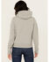 Image #4 - Ariat Women's Rebar Lightweight Cropped Hoodie, Heather Grey, hi-res