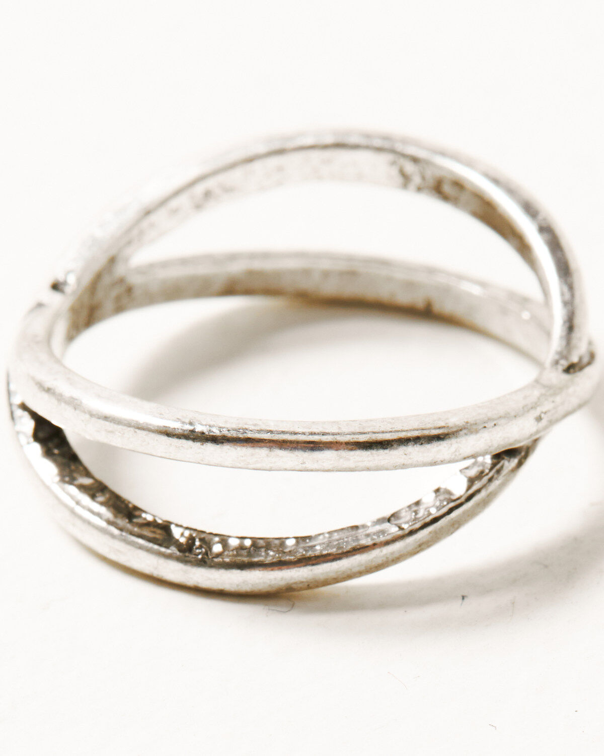 Image #4 - Shyanne Women's 4-piece Silver & Turquoise Statement Ring Set, Silver, hi-res