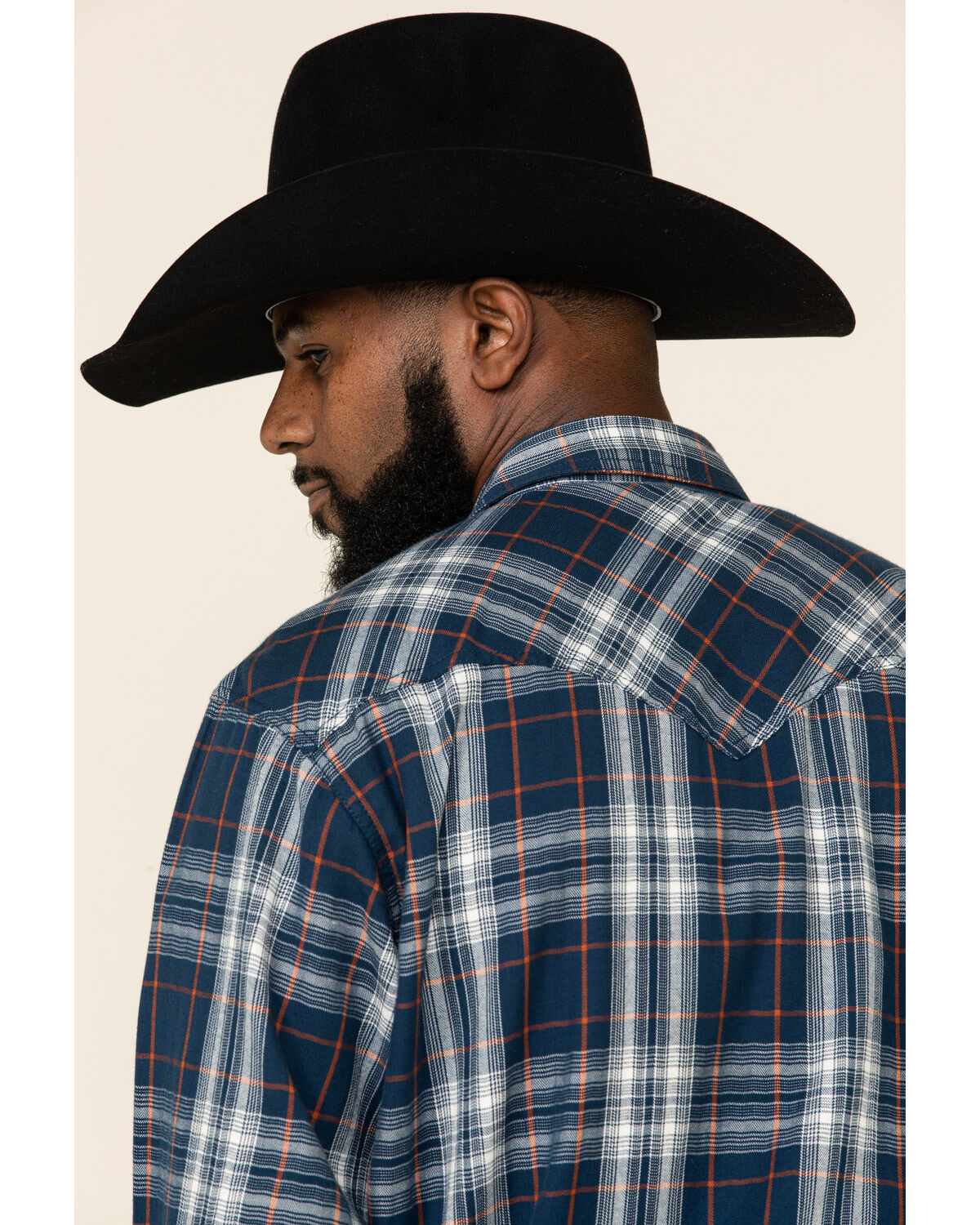 Image #4 - Ariat Men's Hermosa Retro Plaid Long Sleeve Western Shirt, , hi-res