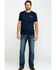 Image #6 - Ariat Men's M5 Lennox Stretch Slim Bootcut Jeans - Big, , hi-res