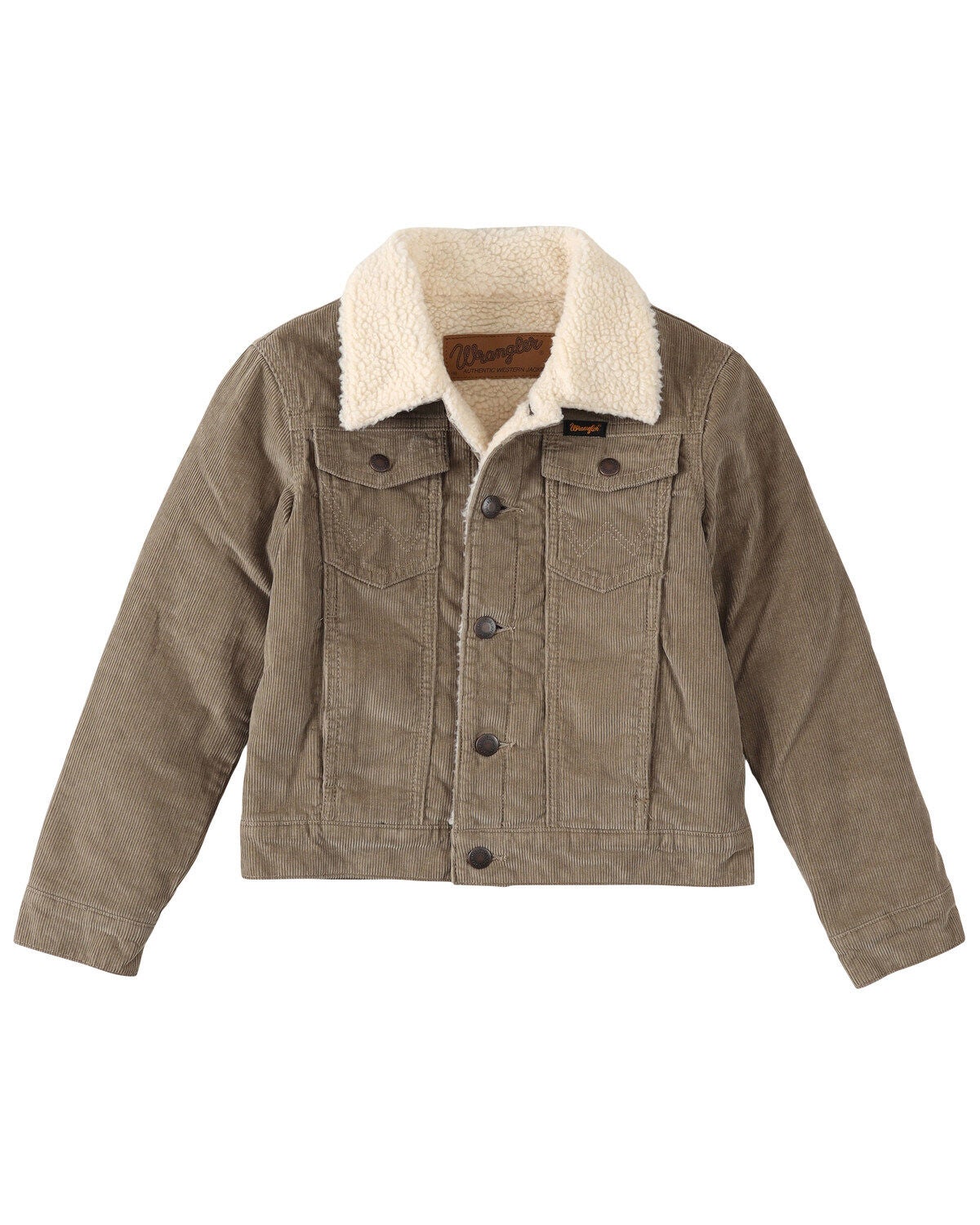 Image #1 - Wrangler Boys' Sherpa Lined Jacket, , hi-res