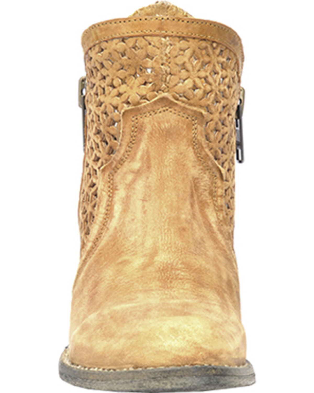Image #3 - Circle G Women's Cutout Booties - Round Toe, , hi-res
