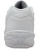 Image #3 - Ad Tec Men's Athletic White Adjustable Strap Uniform Work Shoes - Round Toe, White, hi-res