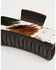 Image #3 - Idyllwind Women's Larkspur Hair-On Claw Clip Set - 2 Piece, Brown, hi-res
