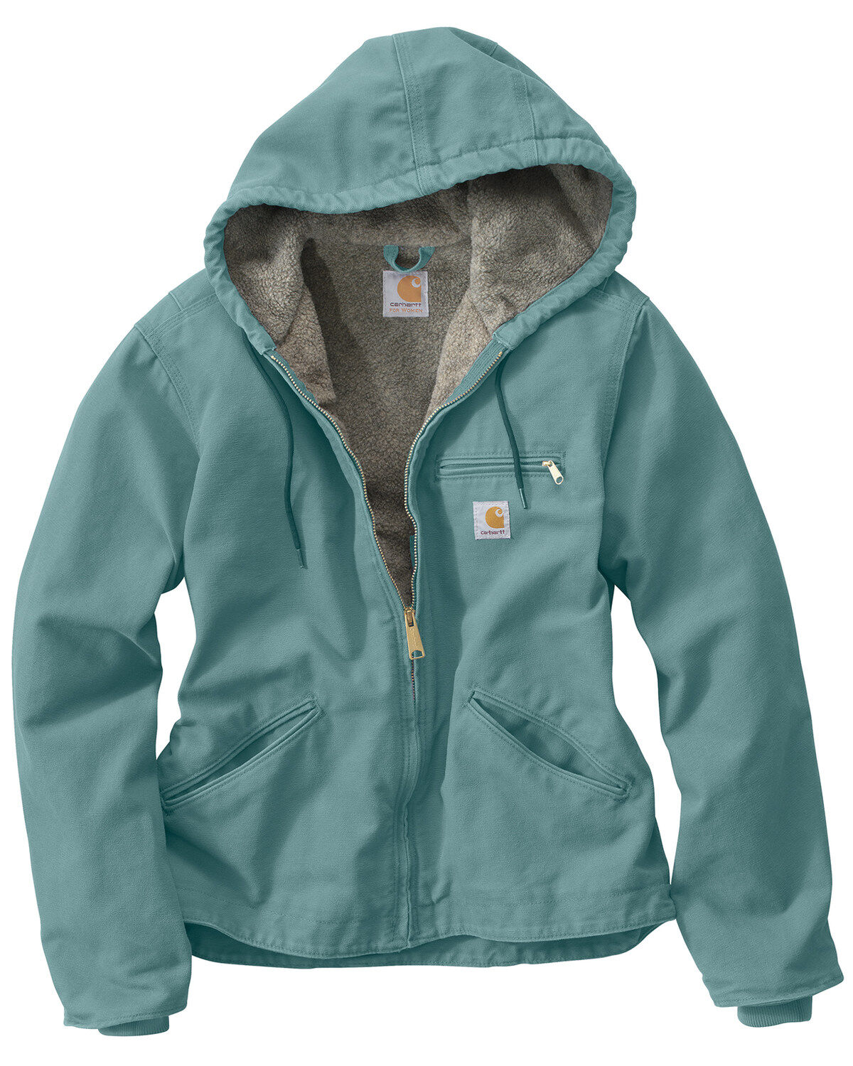 Teal carhartt coat Clearance